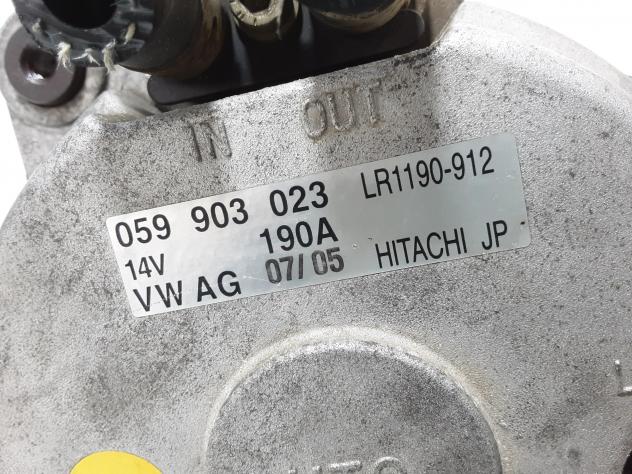 ALTERNATORE VOLKSWAGEN Touareg Restyling 059903023 BKS, CATA Diesel 3000 (0710) - Foto 4