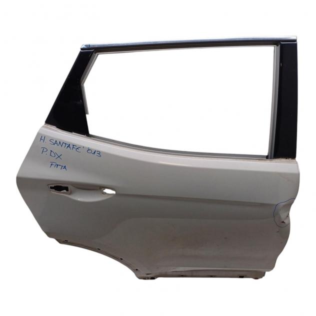 PORTIERA POSTERIORE DESTRA HYUNDAI Santa Fe 4° Serie 770042W000 (1218) - Foto 4