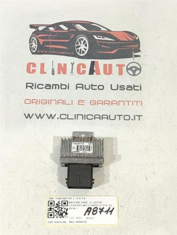 CENTRALINA CANDELETTE NISSAN Juke Serie F15 110678071R K9K636 diesel 1461 (1418)