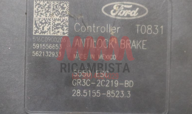GR3C2C405BD Ford Mustang 2017 gruppo pompa ABS - Foto 3