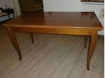 Tavolo noce mis. 140x80 allungabile