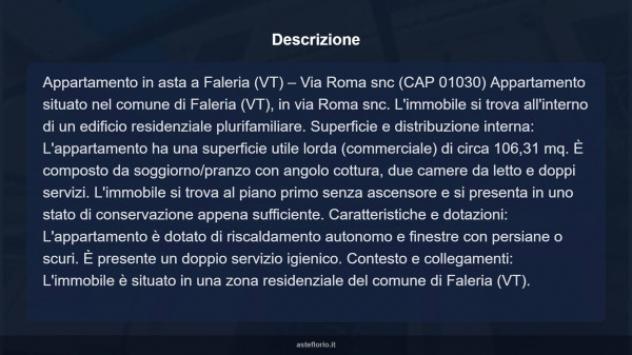 Immobile in asta di 75 m² in vendita a Faleria - Foto 9