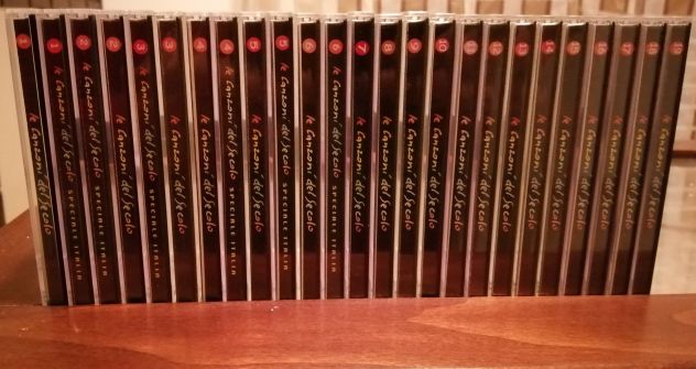18 cd "le canzoni del secolo" prezzo trattabile