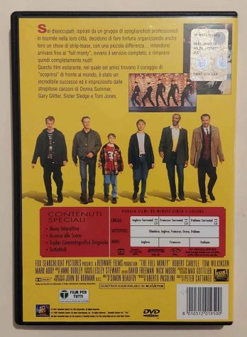 Full Monty.Squattrinati organizzati Peter Cattaneo(Regista)20th Century Fox Home - Foto 3