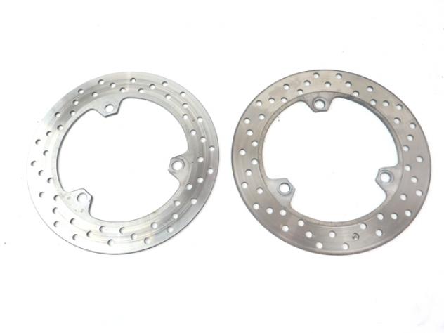 YAMAHA TRICITY MW 125 2CMF582T0000 COPPIA DISCHI FRENO ANTERIORI 14 - 17 FRONT BRAKE DISCS - Foto 2