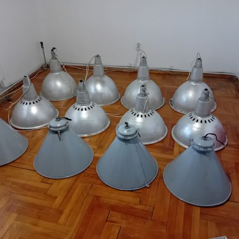 Lampade originali d'epoca per arredamento industriale - Foto 3