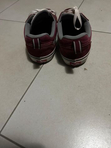 Scarpe Vans in Camoscio Bordeaux - Taglia 45 - Foto 3