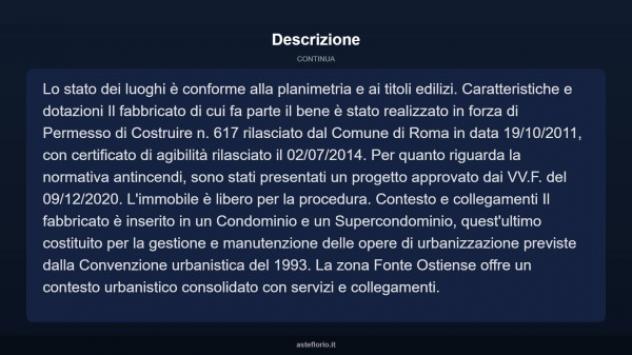 Immobile in asta di 5 m² in vendita a Roma - Foto 5