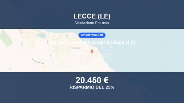 Immobile in asta di 84 m², box auto in vendita a Lecce