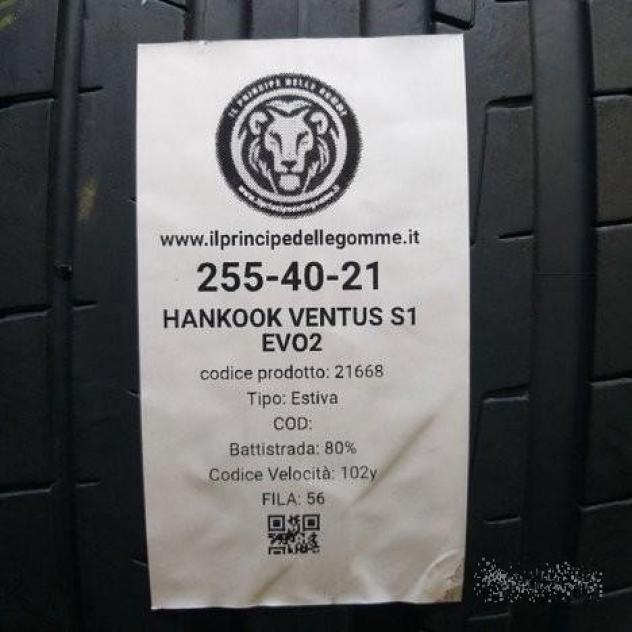 2 gomme 255 40 21 hankook a21668 - Foto 2
