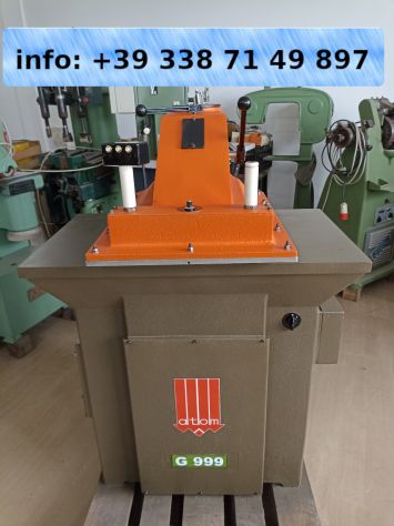 Trancia Fustellatrice a bandiera Atom G999 - Foto 2