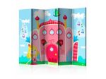 Paravento ARREDALACASA Per Bambini N. 18 Con 5 Ante