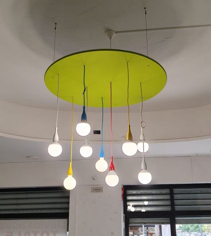 Lampadario con 9 lampade al Led