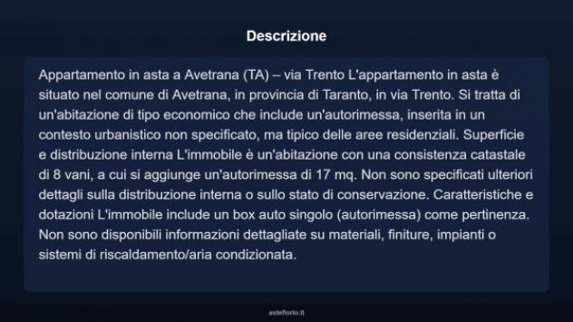 Immobile in asta di 17 m², box auto in vendita a Avetrana - Foto 15