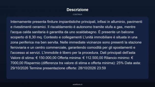 Immobile in asta di 106 m² in vendita a Colleferro - Foto 7