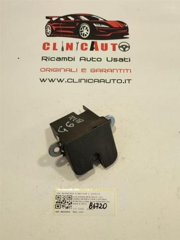 SERRATURA COFANO POSTERIORE VOLKSWAGEN Golf 6 Berlina 5K0827505 3C9827645A CAY (0812) - Foto 2