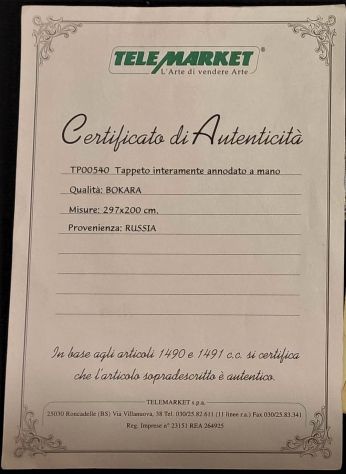 Tappeto Bukara originale mt 3X2. - Foto 10