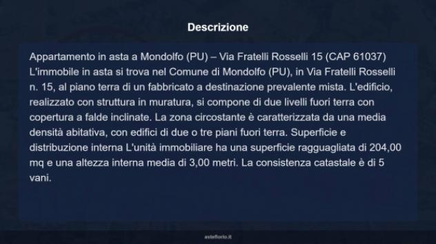 Immobile in asta di 204 m² in vendita a Mondolfo - Foto 18