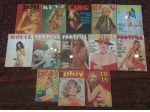 Lotto 13 riviste erotiche vintage anni '60 '70 King Kent Tris Festival Royal ecc