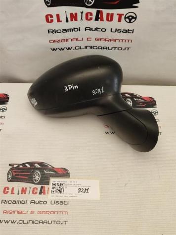 SPECCHIETTO RETROVISORE DESTRO FIAT 500 Serie 3PIN 011024 (0714) - Foto 3