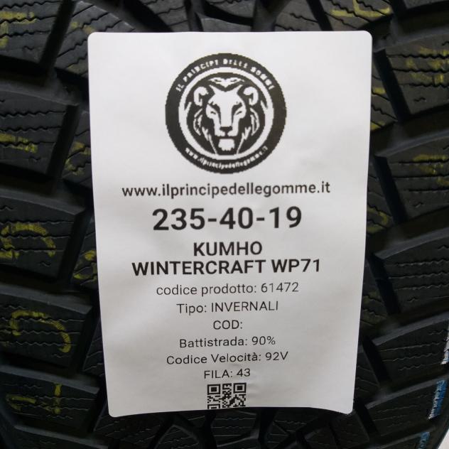 2 GOMME 235 40 19 KUMHO A61472 - Foto 2