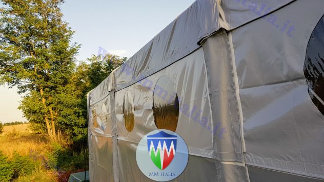 Coperture  8 x 10 x 5,45 mt. Tenso  tendoni uso magazzino deposito rimessaggio - Foto 6