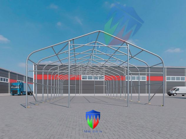 Agritunnel 9 x 32 x 5,38 mt. uso rimessaggio a Rovigo - Foto 8