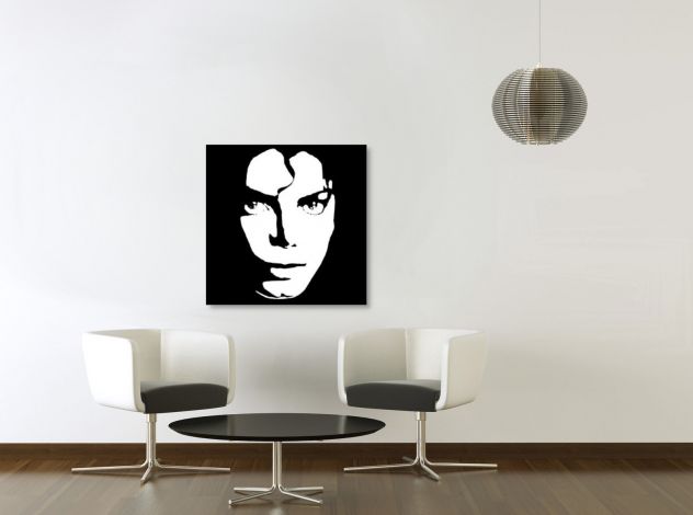 Quadro di Michael Jackson dipinto a mano