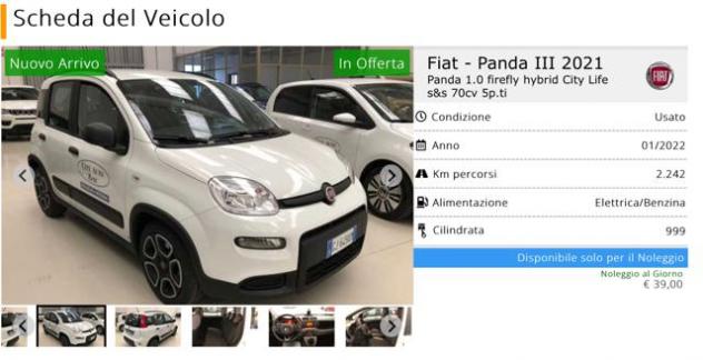 FIAT Panda 1.0 FireFly S&S Hybrid rif. 18089037 - Foto 4