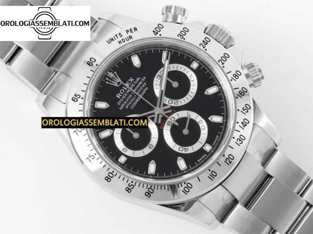 Rolex Replica SUBMARINER 116613 LN CERAMICA NERA ACCIAIO 904L/YG 1:1 BEST EDITION QUADRANTE NERO 3135 - Foto 2