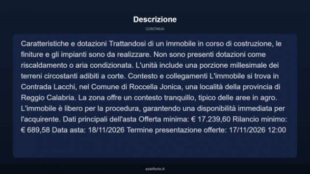 Immobile in asta di 152 m² in vendita a Roccella Ionica - Foto 18