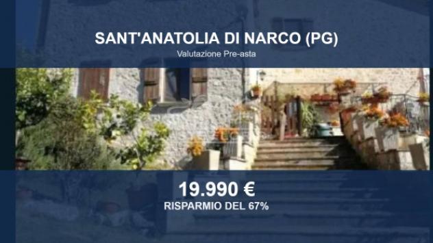 Immobile in asta di 94 m² in vendita a Sant'Anatolia di Narco