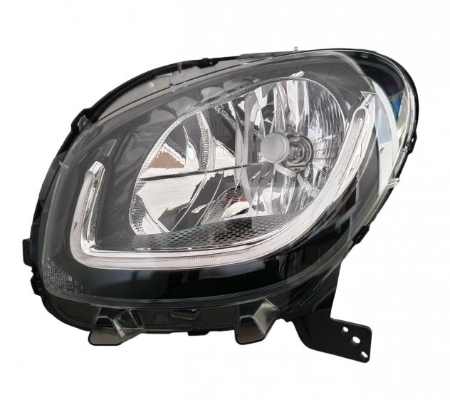 A4539069600 FARO ANTERIORE SINISTRO SMART 453 PARABOLA NERA
