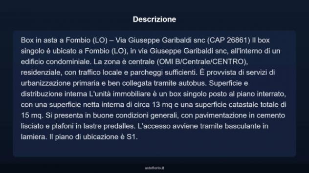 Immobile in asta di 13 m² in vendita a Fombio - Foto 10