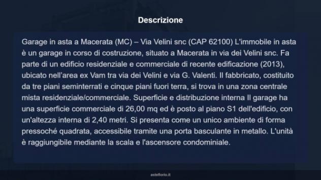 Immobile in asta di 26 m² in vendita a Macerata - Foto 9