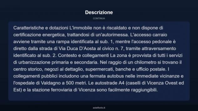 Immobile in asta di 48 m² in vendita a Valdagno - Foto 10