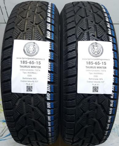 2 GOMME 185 65 15 TAURUS A73374