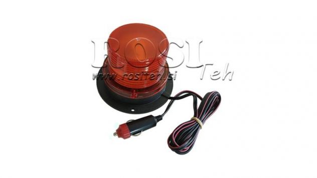 -LED LUCE ROTANTE MAGNETICA 12V