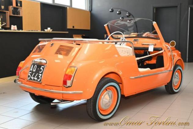 FIAT 500 F110 SPIAGGINA TOTALMENTE RESTAURATA TARGHE ORIGIN rif. 21359696 - Foto 4