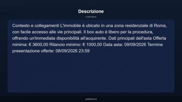 Immobile in asta di 12 m² in vendita a Roma - Foto 4