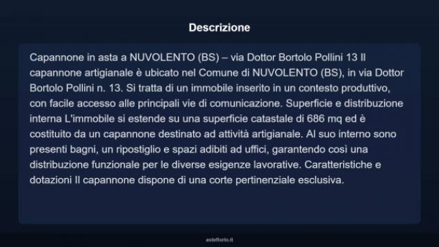 Immobile in asta di 686 m² in vendita a Nuvolento - Foto 3