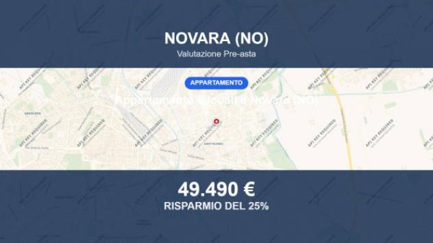 Immobile in asta di 84 m², box auto in vendita a Novara