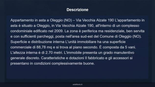 Immobile in asta di 88 m², box auto in vendita a Oleggio - Foto 18