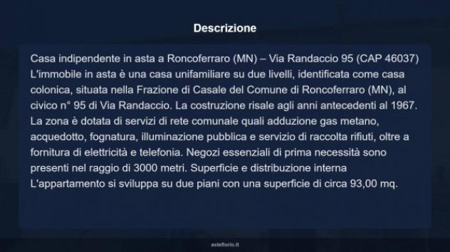 Immobile in asta di 102 m² in vendita a Roncoferraro - Foto 17
