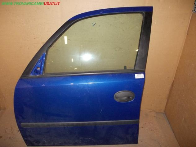 PORTA ANT.S. BLU MET CON ALZACR. OPEL MERIVA (X03) 1.3 CDTI / 1.7 CDTI FAP / OPC  Carrozzeria  Lamierati esterni  Porte  Porta ant. sx. OPEL - MERIVA
