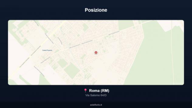 Immobile in asta di 45 m², box auto in vendita a Roma - Foto 3