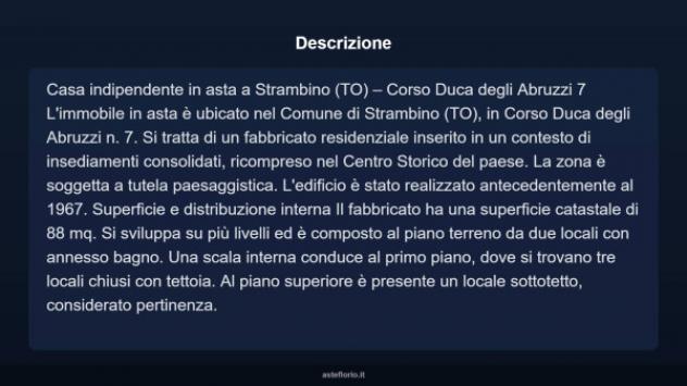Immobile in asta di 88 m² in vendita a Strambino - Foto 3