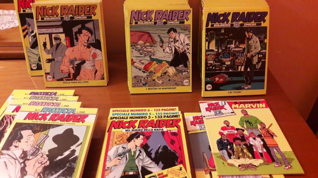 Nick Raider - Serie regolare e Albi speciali
