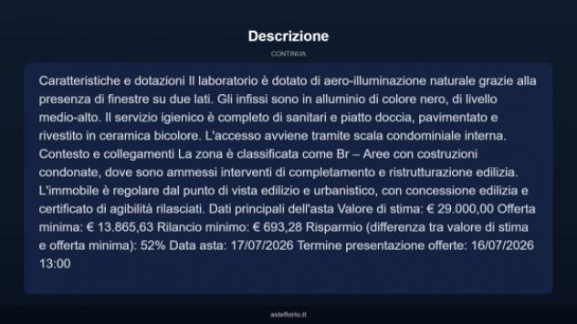 Immobile in asta di 55 m² in vendita a Jonadi - Foto 5
