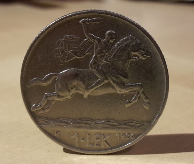 Albania, 1 lek 1926. - Foto 2
